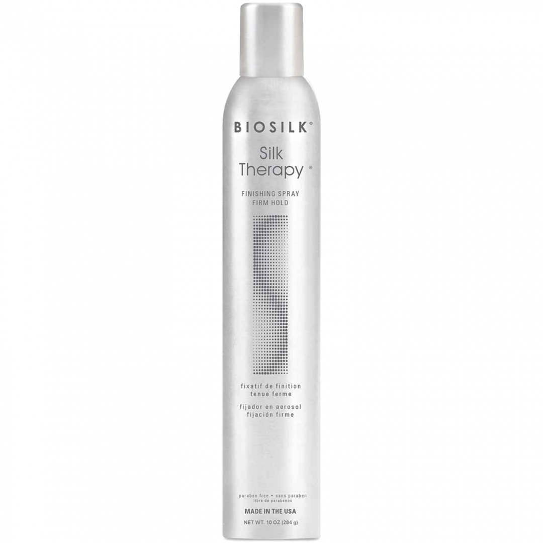 Biosilk Silk Therapy Firm Hold Mocny lakier do włosów 284g Biosilk Silk Therapy Firm Hold Mocny lakier do włosów 284g