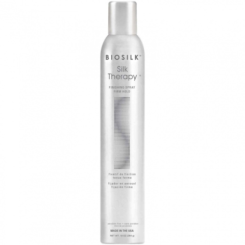 Biosilk Silk Therapy Firm Hold Mocny lakier do włosów 284g