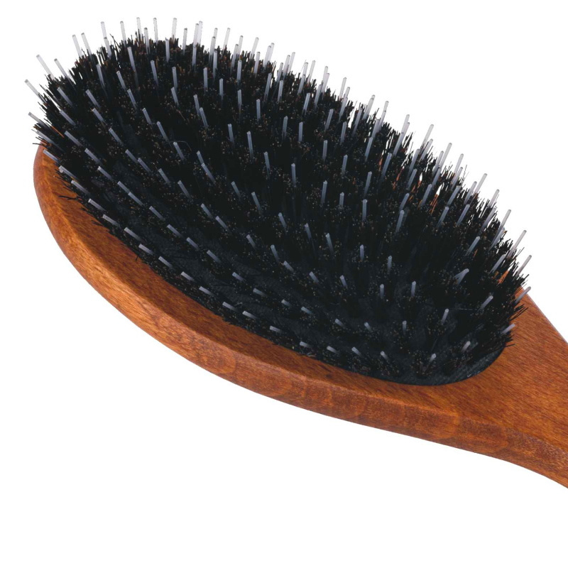 Gorgol Brush, szczotka pneumatyczna z naturalnego włosia 11R + rozczesywacz Gorgol Brush, szczotka pneumatyczna z naturalnego włosia 11R + rozczesywacz