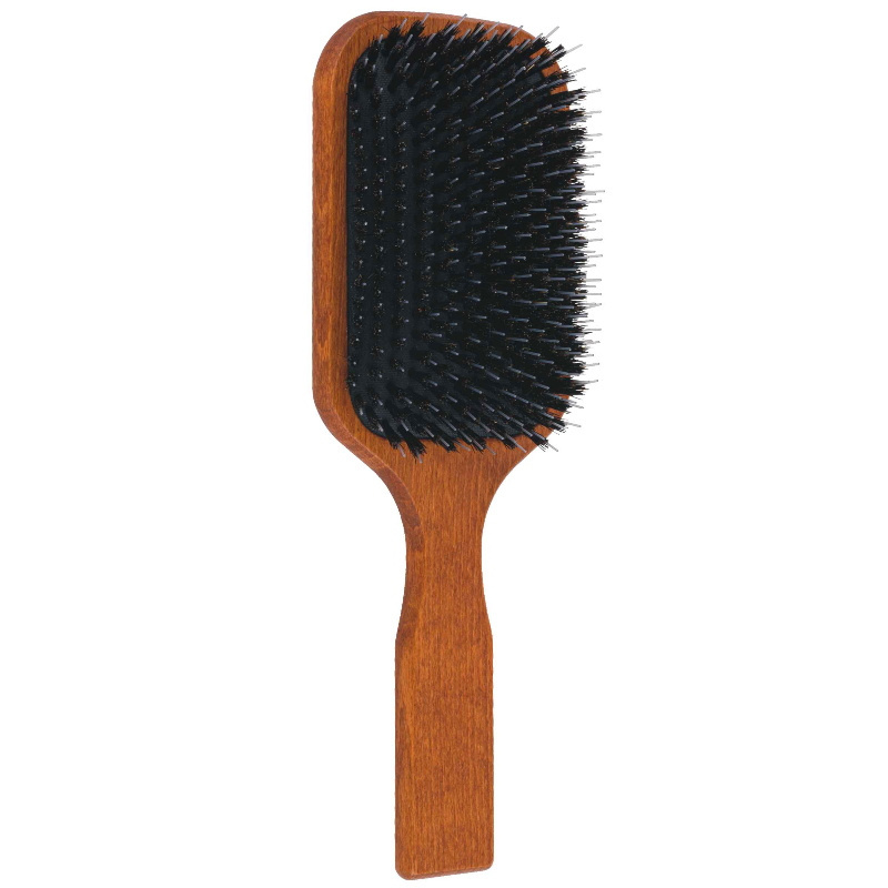 Gorgol Brush, szczotka pneumatyczna z naturalnego włosia 14R + rozczesywacz Gorgol Brush, szczotka pneumatyczna z naturalnego włosia 14R + rozczesywacz