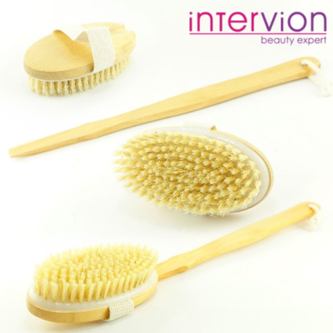 Intervion Shower Brush, szczotka do pleców, ciała oraz peelingu