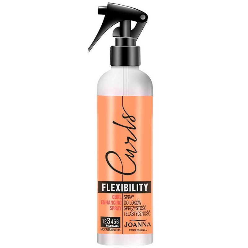 Joanna Professional spray do loków Sprężystość i Elastyczność Curls 300ml Joanna Professional spray do loków Sprężystość i Elastyczność Curls 300ml