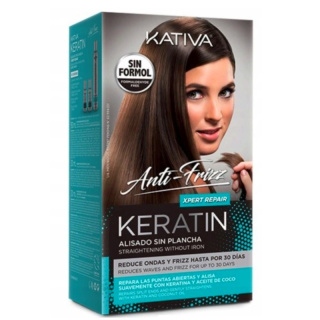 Kativa Keratin Xpert Repair nanoplastia, keratynowe prostowanie dla rozdwajających końcówek