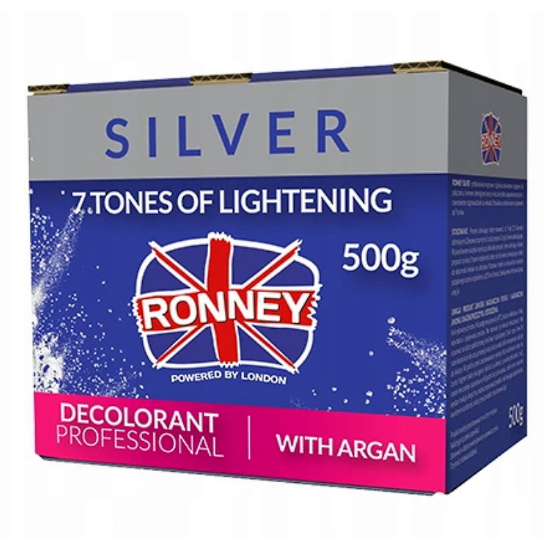 Ronney Silver rozjaśniacz do włosów z arganem 500g