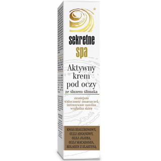 Sekretne Spa aktywny krem pod oczy ze śluzem ślimaka 30ml