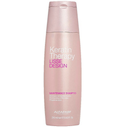 Alfaparf Lisse Design Keratin Therapy, szampon wygładzający po keratynowym prostowaniu włosów 250ml