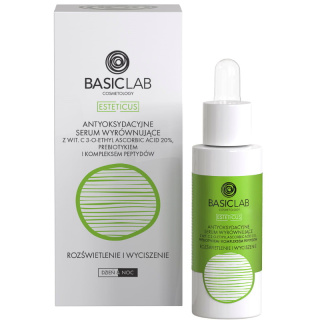 BasicLab Antyoksydacyjne serum wyrównujące z witaminą C 20% 30ml