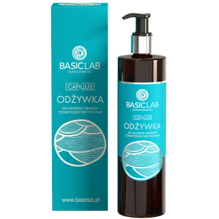 BasicLab odżywka do włosów cienkich, na objętość 300ml