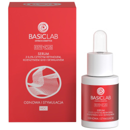 BasicLab serum z czystym retinolem 0,5% odnowa i stymulacja 15ml