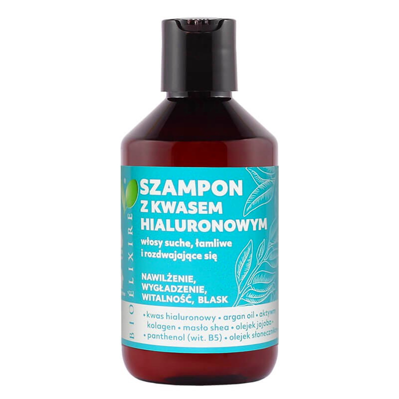 Bioelixire szampon z kwasem hialorunowym do włosów suchych i łamliwych 300ml