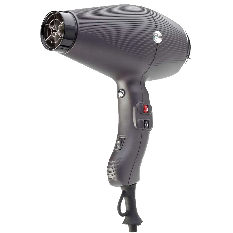 Gamma Piu Aria Dual Ionic czarno grafitowa suszarka do włosów 2250W Gamma Piu Aria Dual Ionic czarno grafitowa suszarka do włosów 2250W