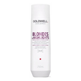 Goldwell Blondes & Highlights, szampon neutralizujący żółte odcienie 250ml