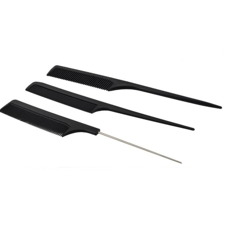 Zestaw grzebieni fryzjerskich 10 sztuk + etui Zestaw grzebieni fryzjerskich 10 sztuk + etui