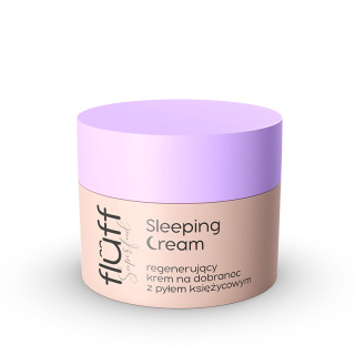 Fluff Sleeping Cream regenerujący krem na noc z pyłem księżycowym 50ml