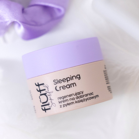 Fluff Sleeping Cream regenerujący krem na noc z pyłem księżycowym 50ml