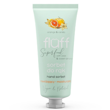 Fluff Sorbet do rąk pomarańcza z wanilią 50ml