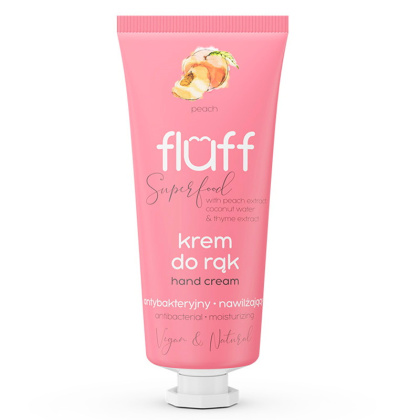 Fluff krem do rąk ultra-nawilżający brzoskwinia 50ml