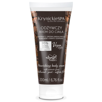 Krynickie SPA Odżywczy krem do ciała z ekstraktem z drzewa sandałowego 200ml