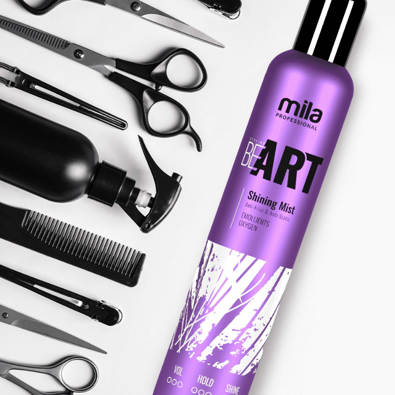 Mila Professional Spray nabłyszczający do włosów 200ml