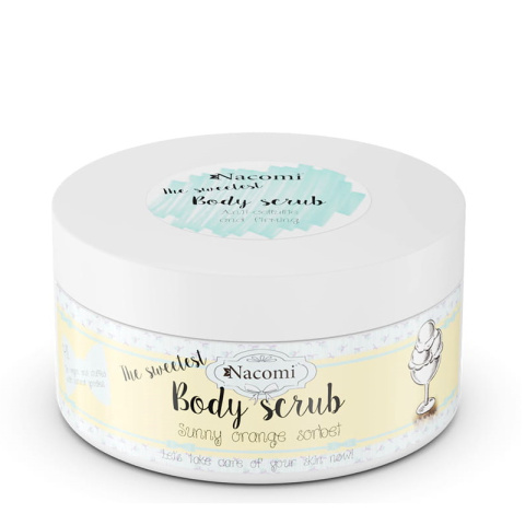 Nacomi Body Srub Peeling do ciała pomaranczowy sorbet 125g