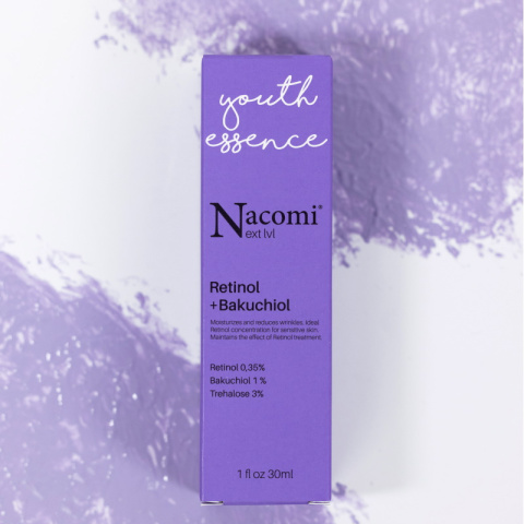 Nacomi Next Level serum przeciwstarzeniowe retinol 0,35% + bakuchiol 1% 30ml