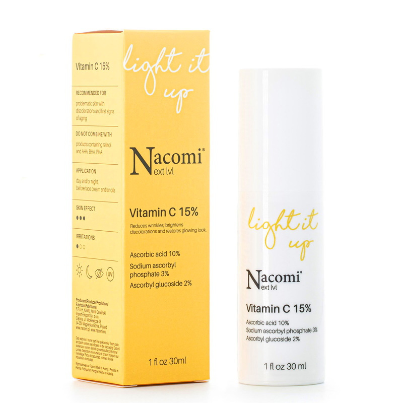 Nacomi Next level Serum z witaminą C 15% 30ml
