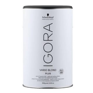 Schwarzkopf Igora Vario Blond Plus Fibrebond, bezpyłowy rozjaśniacz do 7 tonów 450g