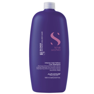 Alfaparf Semi Di Lino Anti-Yellow Szampon do włosów blond i siwych 1000ml