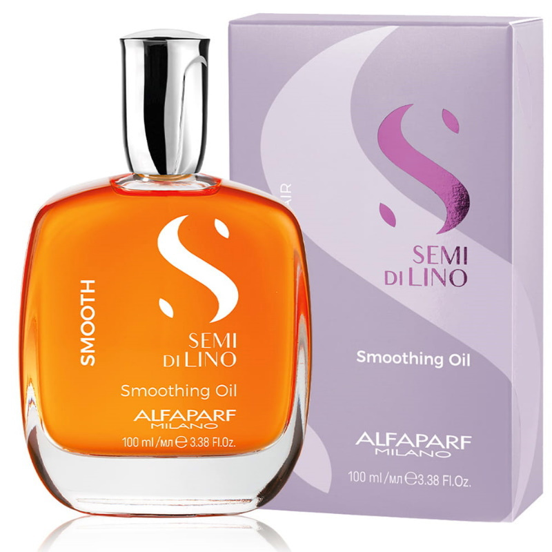 Alfaparf Semi Di Lino Smooth Olejek wygładzający do włosów 100ml Alfaparf Semi Di Lino Smooth Olejek wygładzający do włosów 100ml