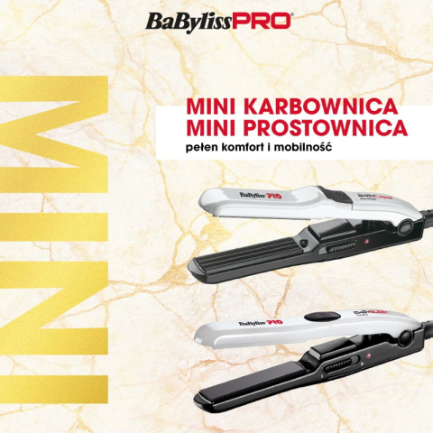 Babyliss PRO BAB2151E BabyCrimp Mini karbownica do włosów