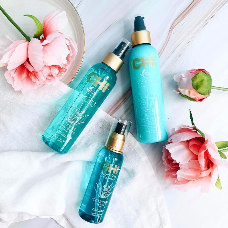 CHI Aloe Vera, szampon wzmacniający do loków z aloesem i nektarem z agawy 739ml CHI Aloe Vera, szampon wzmacniający do loków z aloesem i nektarem z agawy 739ml