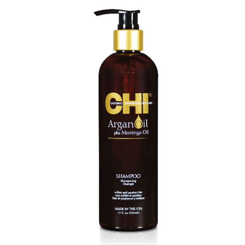 CHI Argan Oil Szampon wzmacniający z olejkiem arganowym 340 ml