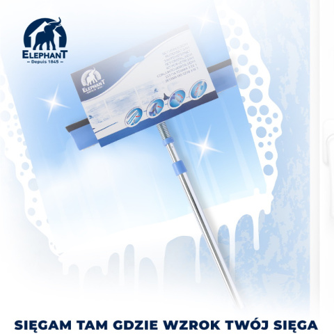Elephant Myjka do okien z rączka teleskopową Elephant Myjka do okien z rączka teleskopową