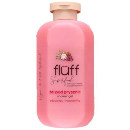 Fluff Superfood Żel pod prysznic kokos i malina 500ml