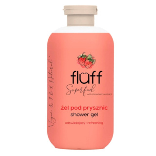 Fluff żel pod prysznic truskawka 500ml