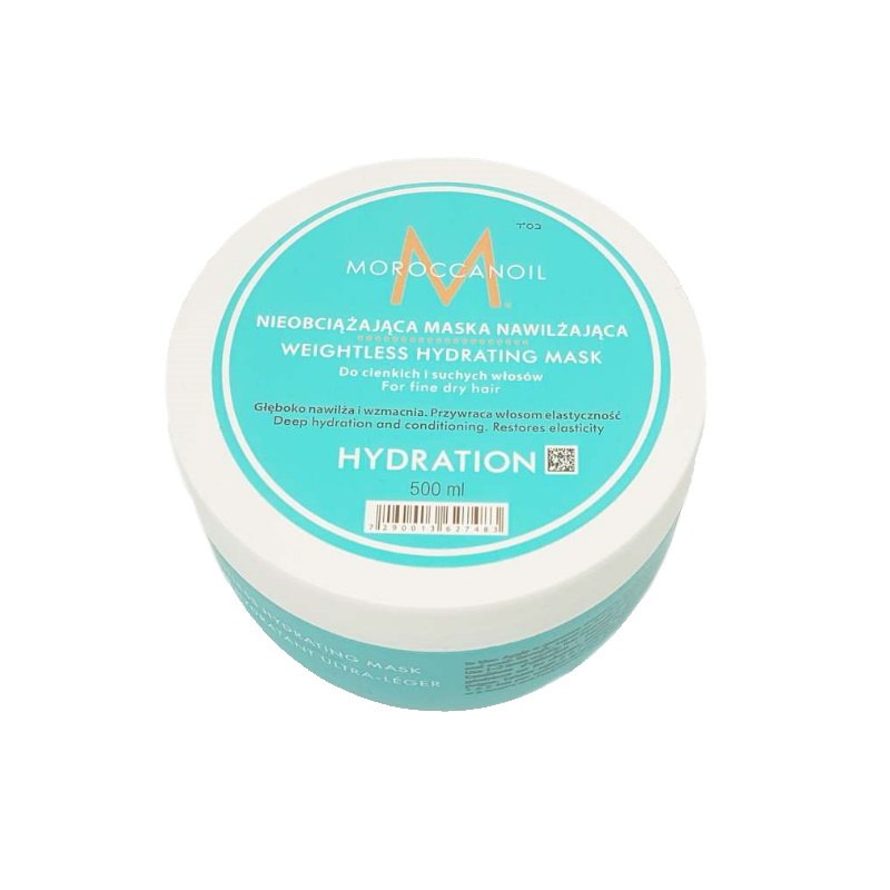 Moroccanoil Hydration, maska nawilżająca nie obciążająca do włosów 500 ml