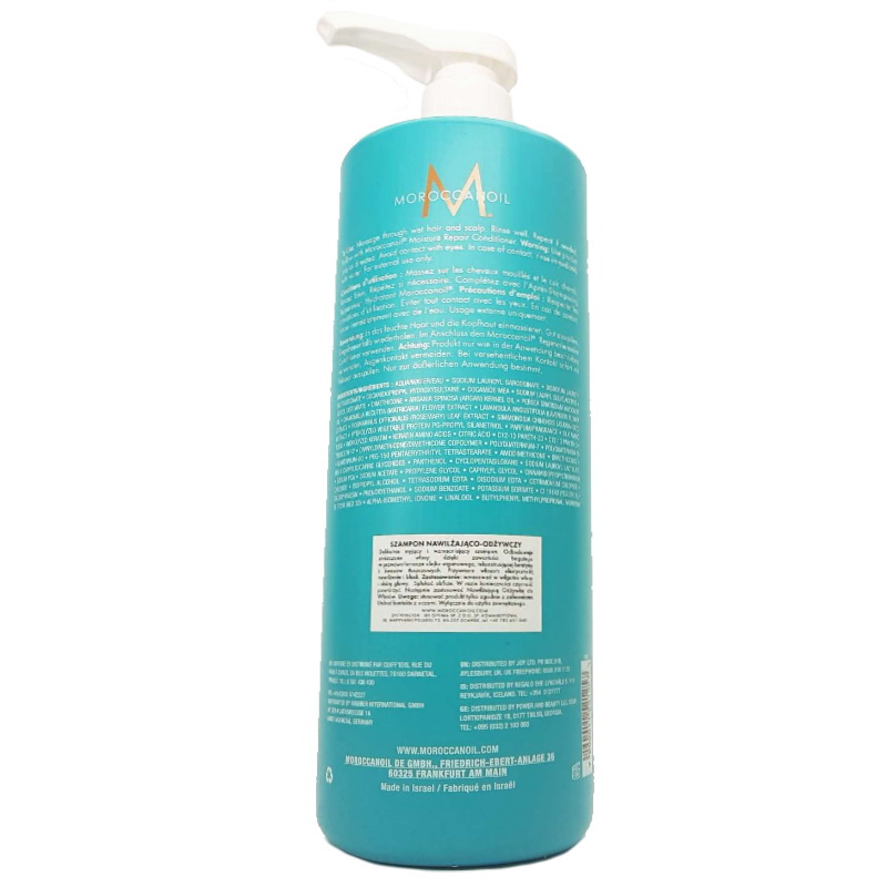 Moroccanoil Repair, szampon nawilżająco-odżywczy do włosów zniszczonych 1000 ml
