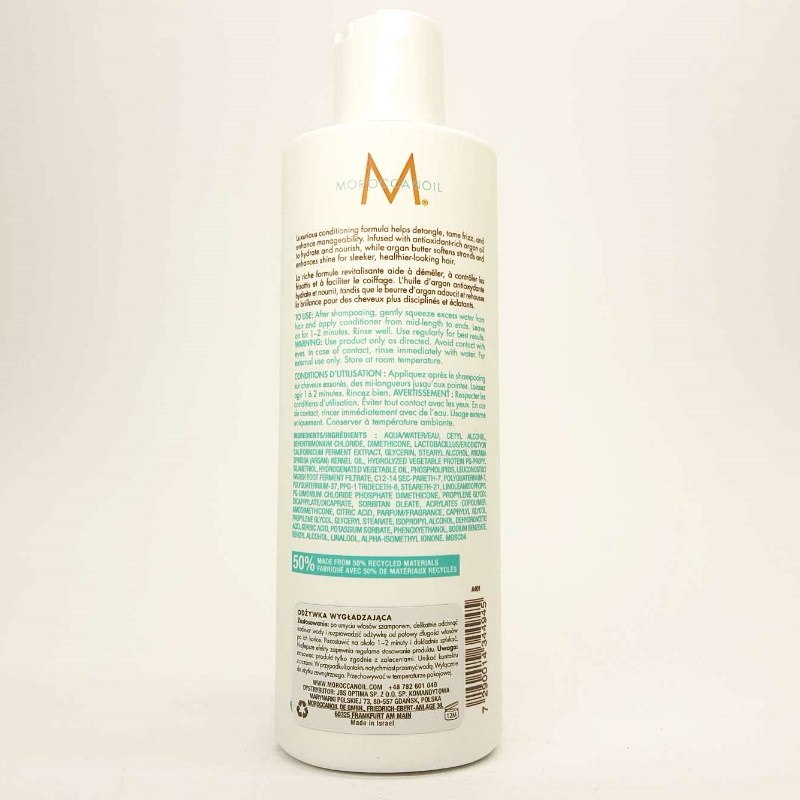 Moroccanoil Smooth, odżywka wygładzająca 250ml Moroccanoil Smooth, odżywka wygładzająca 250ml