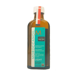 Moroccanoil Treatment Light, olejek lekka kuracja do włosów farbowanych, delikatnych 100ml