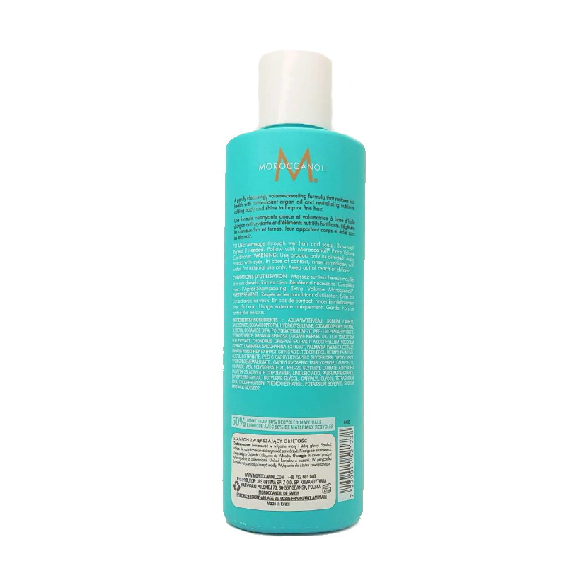 Moroccanoil Volume Shampoo, szampon na objętość 250 ml Moroccanoil Volume Shampoo, szampon na objętość 250 ml