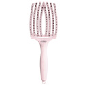 Olivia Garden Fingerbrush Combo Pastel Pink Large - Szczotka do rozczesywania i masażu z włosiem dzika