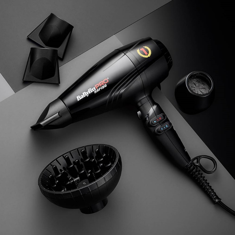 Babyliss Pro Rapido Suszarka do włosów z jonizacją 2200W, BAB7000IE Babyliss Pro Rapido Suszarka do włosów z jonizacją 2200W, BAB7000IE
