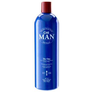 CHI MAN The one 3w1 Szampon, Odżywka, Żel do mycia ciała 739ml