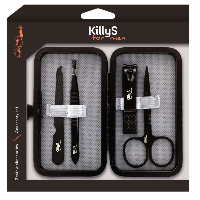 Killys for men Zestaw akcesoriów do paznokci dla mężczyzn Killys for men Zestaw akcesoriów do paznokci dla mężczyzn