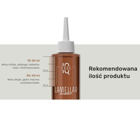 Mila Pro IQ Care Lamellar Lamelarna woda zmiękczająca do włosów 250ml