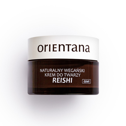 Orientana Naturalny Wegański krem do twarzy na dzień Reishi 50ml