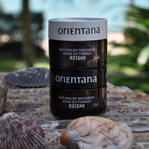 Orientana Naturalny Wegański krem do twarzy na dzień Reishi 50ml