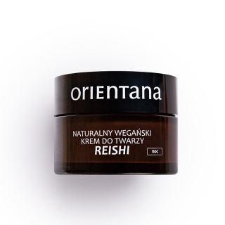 Orientana Naturalny Wegański krem do twarzy na noc Reishi 50ml