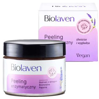 Złuszczajacy delikatny peeling enzymatyczny do twarzy Biolaven 45ml