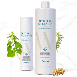 Be Hair Be Total Wellness Szampon regenerujący, oczyszczający 1000ml